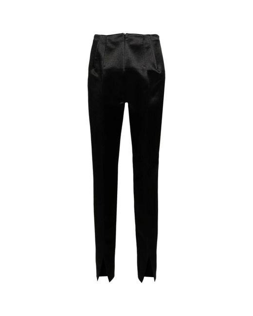 Max Mara Black Slim-Fit Trousers