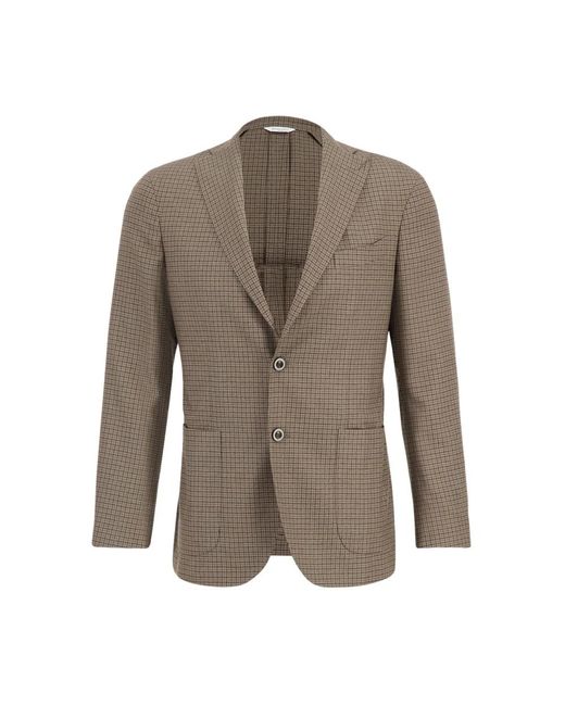 Boglioli Brown Blazers for men