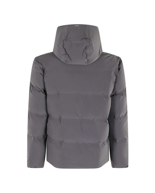 Down Jackets Herno de hombre de color Gray