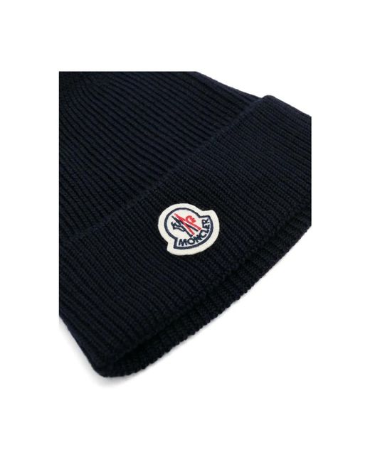 Moncler Beanies in het Black voor heren