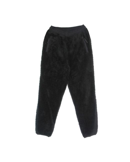 Carhartt Broeken ,Zwart ,Polyester Sherpa Trainingsbroeken Zwart in het Black voor heren