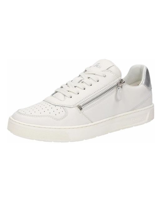 Sioux White Sneaker