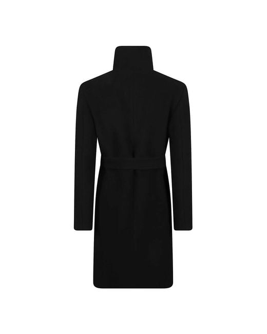 Pinko Black Belted Coats