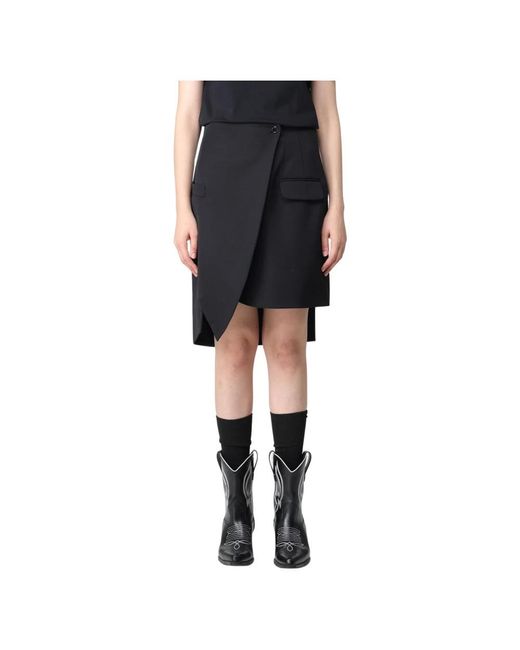 Moschino Black Short Skirts