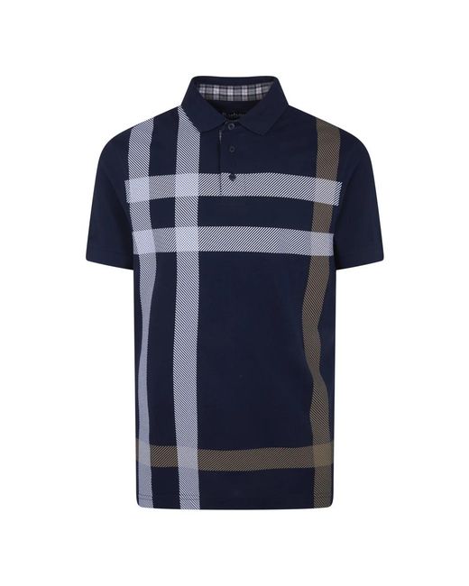 Barbour Blaine Polo in het Blue voor heren