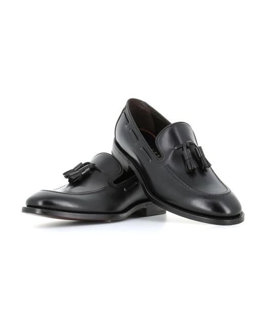 Henderson Black Loafers for men
