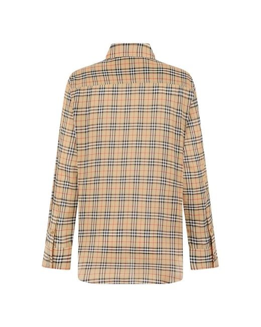 Burberry Natural Shirts