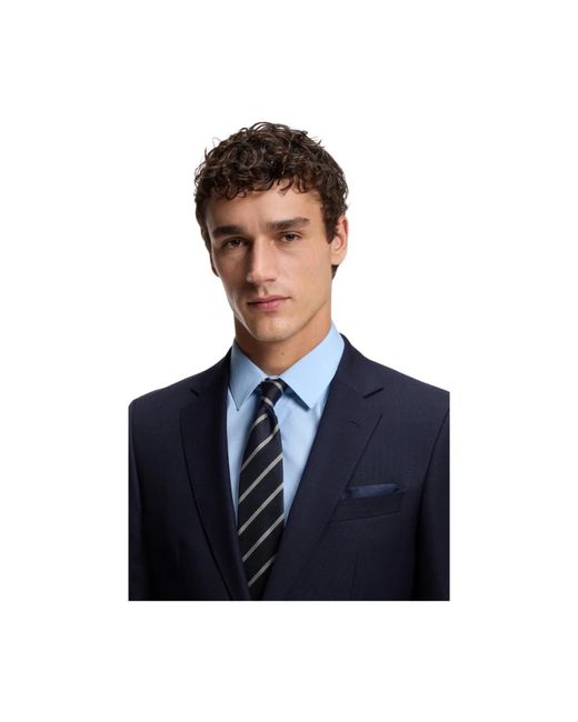 Ties di HUGO in Black da Uomo
