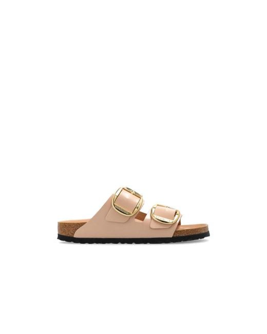 Birkenstock Brown Sliders