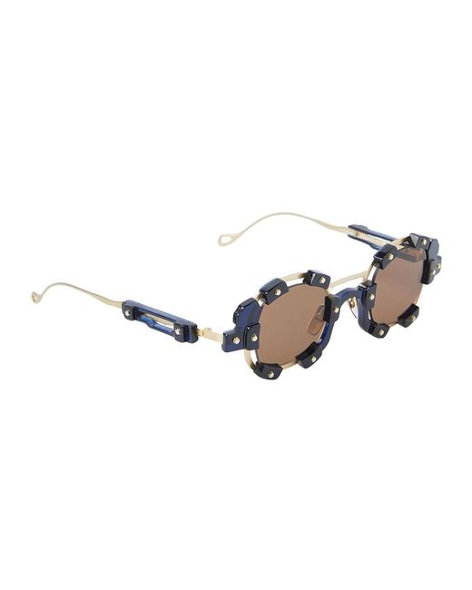 Kuboraum Blue Sunglasses for men