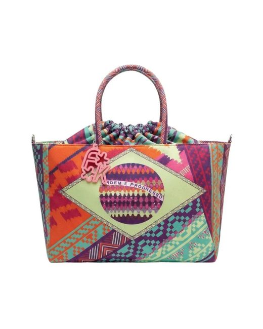 FK Tote Bag in het Red