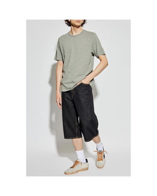 Denim Shorts Samsøe & Samsøe de hombre de color Black