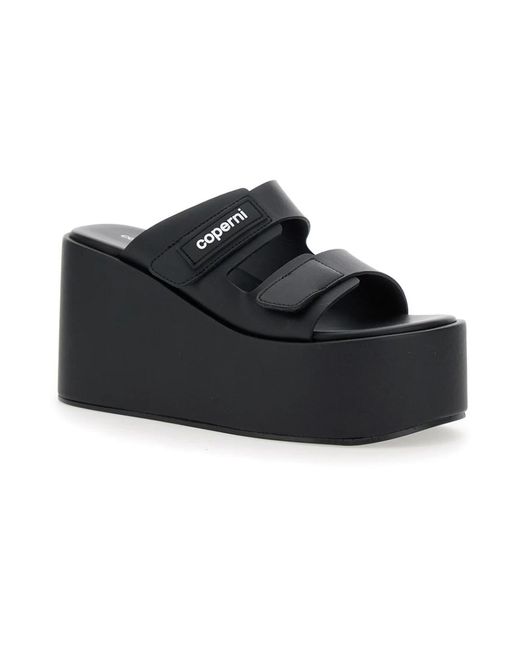 Coperni Black Wedges
