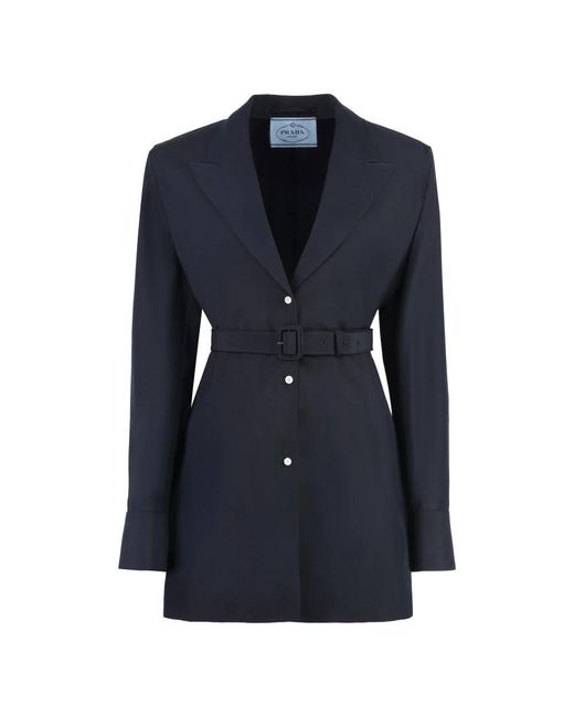 Prada Blue Blazers