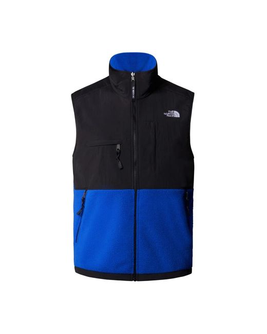 The North Face Fitness ,Blauw ,Polyester Retro Denali Vest in het Blue voor heren
