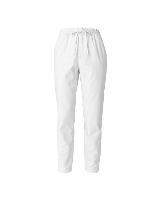 Slim-Fit Trousers Alpha Studio de hombre de color White