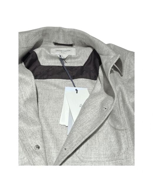 Jacob Cohen Gray Light Jackets for men
