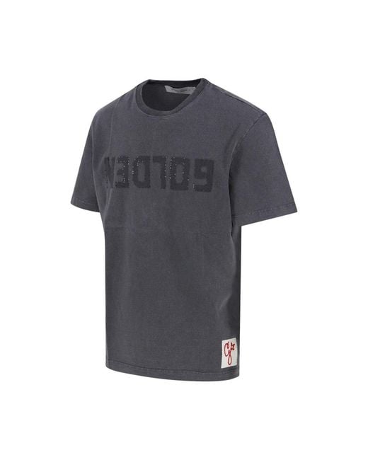 Golden Goose Deluxe Brand Gray T-Shirts for men