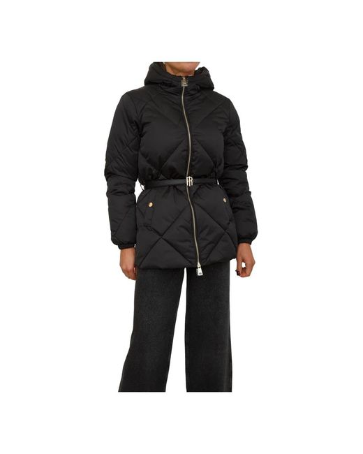 Fracomina Black Winter Jackets