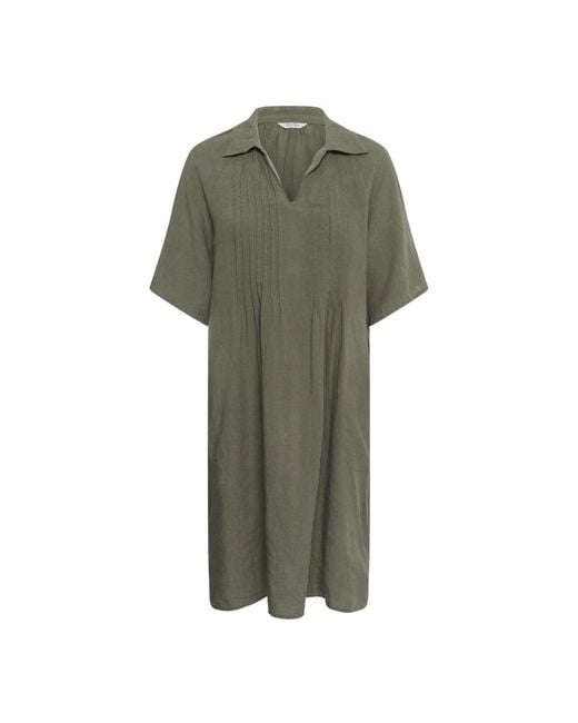 Part Two Green Shirt Dresses