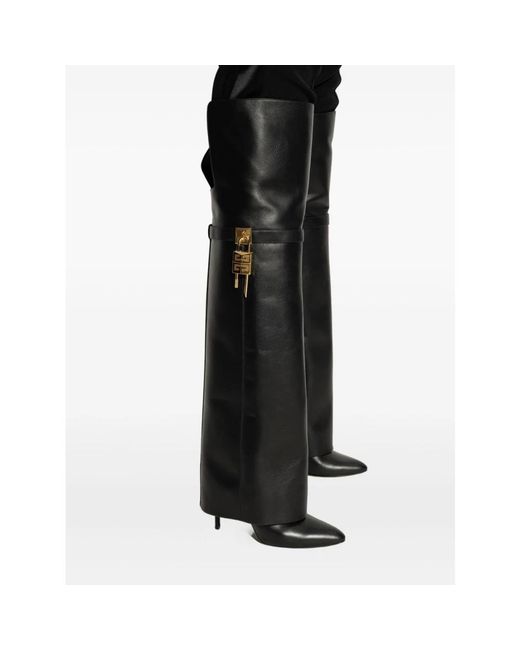 Givenchy Black Over-The-Knee Boots