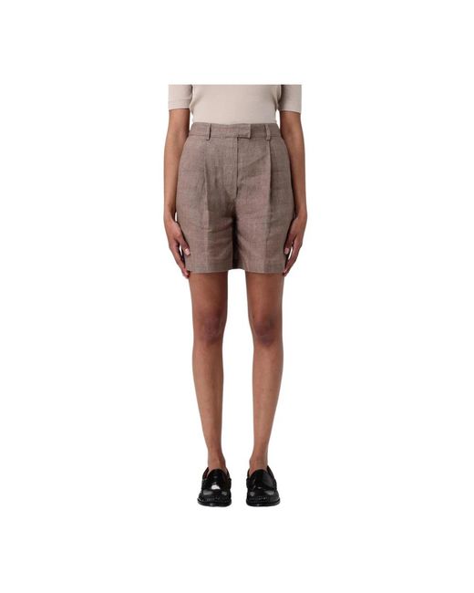 Short Shorts Brunello Cucinelli de color Gray