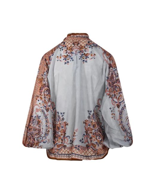 Zimmermann Aster Strikdas Blouse in het Brown