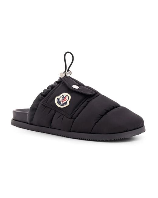 Moncler Black Mules