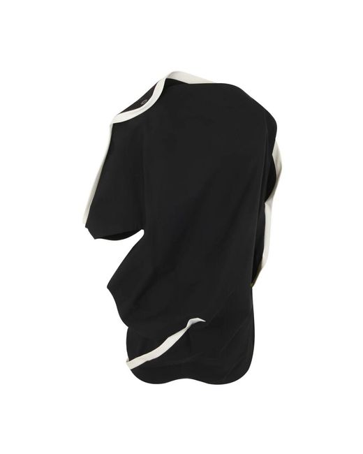 Issey Miyake Black 15 Schwarzer Assembled Cape