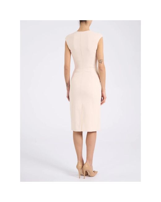 Elisabetta Franchi Pink Midi Dresses