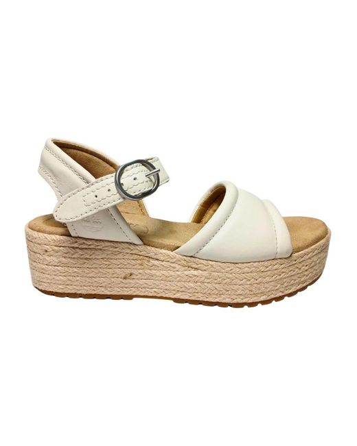 Timberland White Wedges