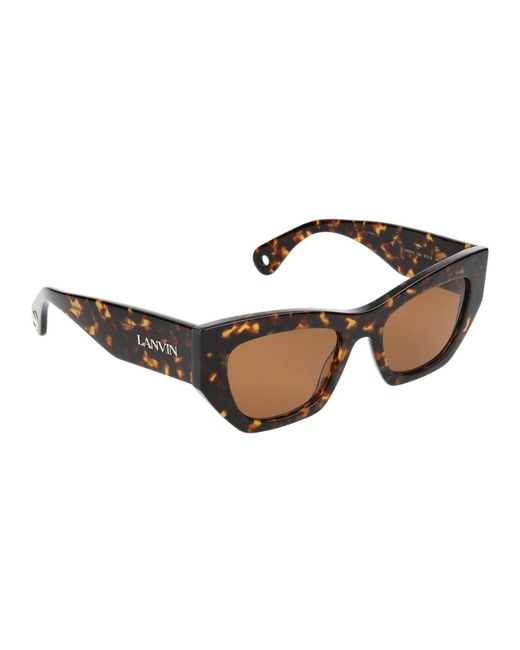 Lanvin Brown Stylische sonnenbrille lnv651s