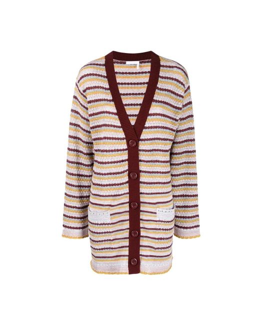 See By Chloé Brown Cardigans