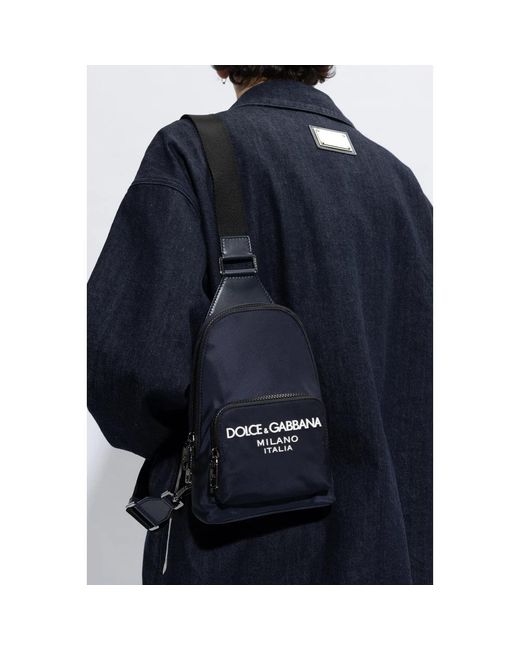 Dolce & Gabbana Blue Backpacks for men