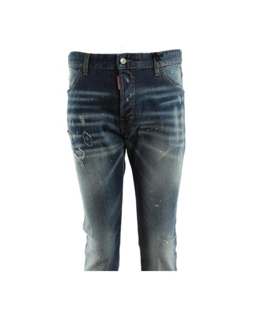 DSquared² Blue Slim-Fit Jeans for men