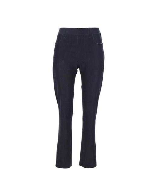 Slim-Fit Trousers Marni de color Blue
