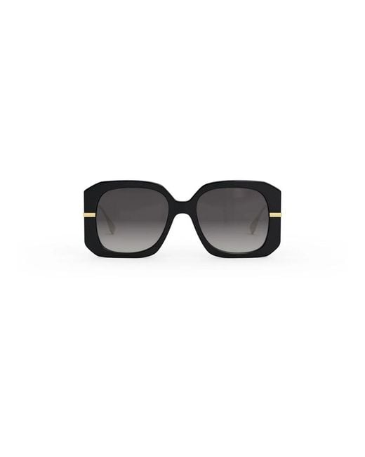 Fendi Sunglasses in Black | Lyst UK