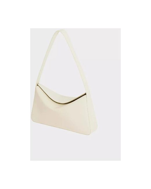 Aesther Ekme Natural Cremefarbene Soft Baguette Schultertasche
