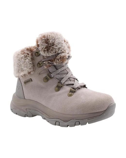 Skechers Gray Winter Boots