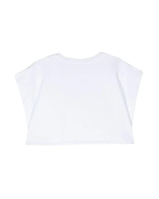 Dondup White Sleeveless Tops