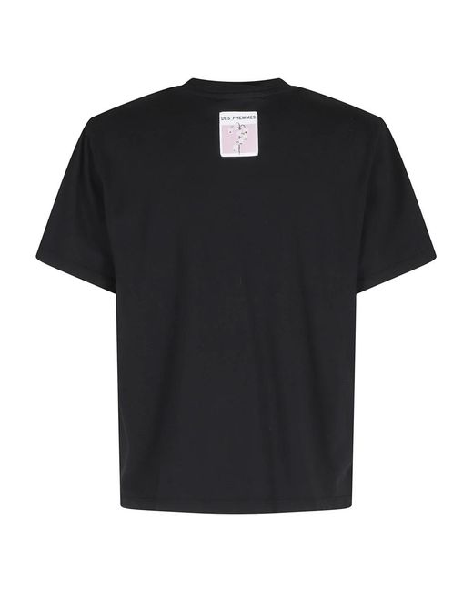 Des Phemmes Black T-Shirts