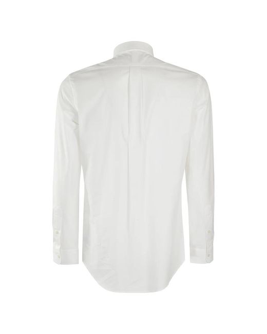 Polo Ralph Lauren White Formal Shirts for men