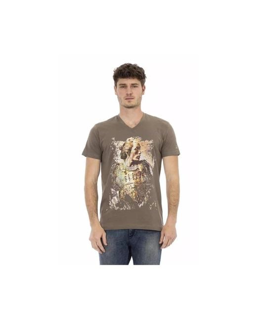 Trussardi Gray T-Shirts for men