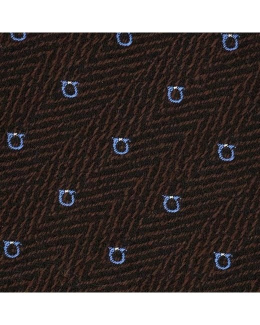 Ferragamo Black Ties for men