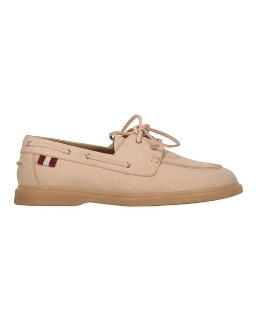Bally Natural Boat Shoes