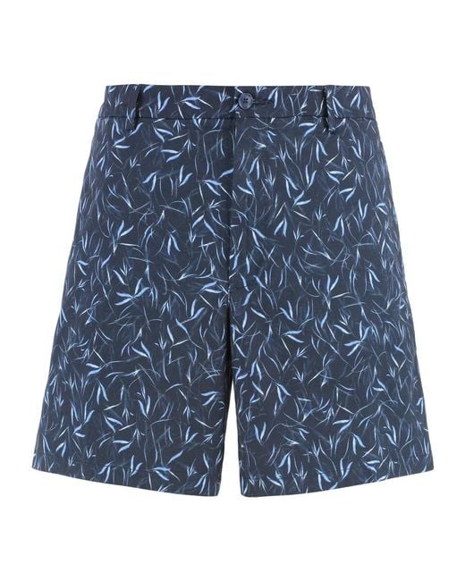 Boss Blue Casual Shorts for men
