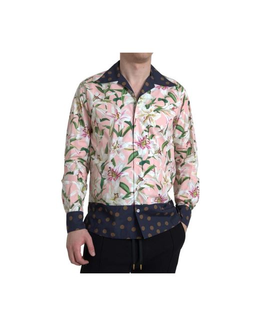 Dolce & Gabbana Multicolor Casual Shirts for men