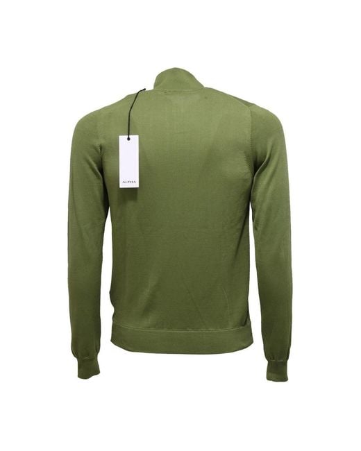 Cardigans Alpha Studio de hombre de color Green