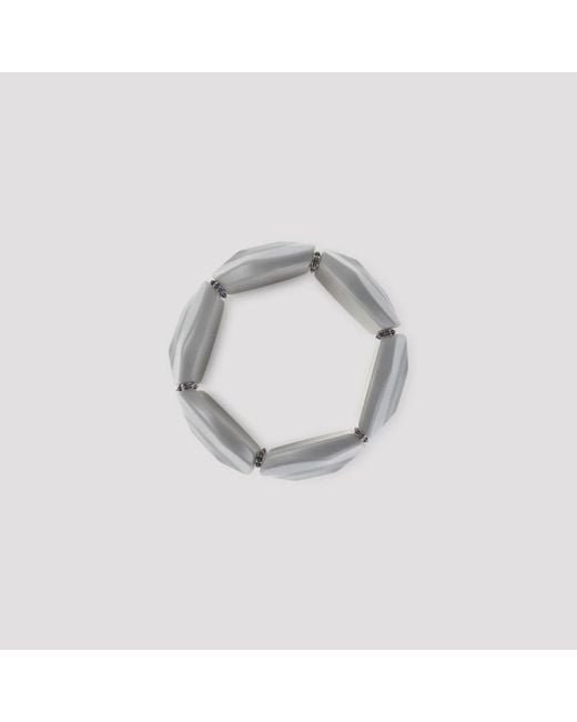Giorgio Armani Gray Bracelets