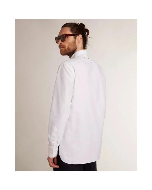 Golden Goose Deluxe Brand Purple Casual Shirts for men